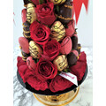 30cm Gold Red Cupid Strawberry Tower (Medium)